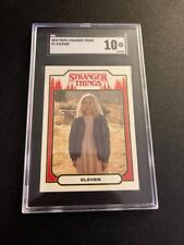 2018 Topps Stranger Things ST-4 Eleven Character Card SGC 10 picture