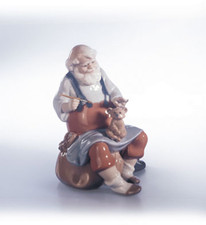 LLADRO SANTA'S MAGIC TOUCH Rare picture