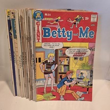 Archie Comics Betty And Me Lot 15 - 54 93 95 100 102 103 106 111 114 120 123 ++ picture