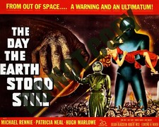 1951 The Day the Earth Stood Still Movie 20th Century Fox Promo Repro 8x10 Photo picture