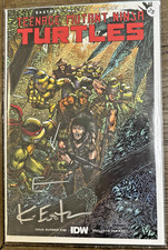 TMNT #1 NYCC SIGNED BY KEVIN EASTMAN MARTIAL ARTS REMASTERED VARIANT W COA picture
