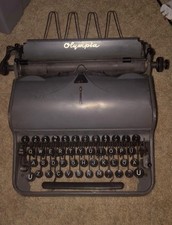 Vintage Olympia Robust Typewriter – German Made – Rare Collectible Keyboard picture