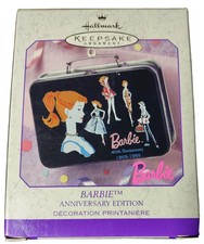 1999 Hallmark Keepsake Ornament - Barbie 40th Anniversary  Lunch Box-323-4A picture