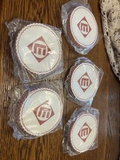Nos Erie Lackawanna Railroad Lot Of 5 Packages Of Drink Coasters picture