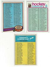  1980-81 Topps #123 Checklist 1-132 Hockey Unmarked picture