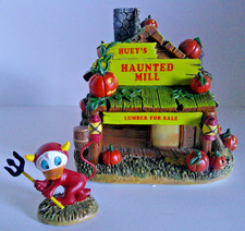 Hawthorne Village Disney Halloween Harvest Village Lighted Huey's Haunted Mill picture