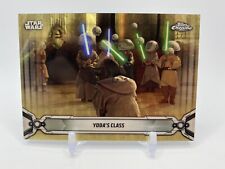 2019 Topps Star Wars Chrome Legacy Yoda’s Class #31 Superfractor 1/1 picture