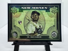 Francisco Alvarez RC 2023 Bowman Platinum New Money NM-2 Mets Rookie Card picture