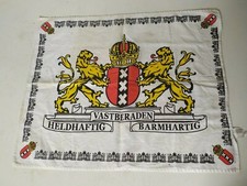 Amsterdam Flag. Coat of Arms Shield, from The Netherlands, authentic.100% Cotton picture