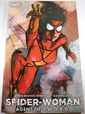 π΄π₯ SPIDER-WOMAN AGENT OF SWORD TPB MARVEL 2011 1st Print BRIAN MICHAEL BENDIS picture