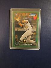 2012 Bowman Chrome Green Refractor Rookie #44 Yoenis Cespedes RC Pack Fresh picture
