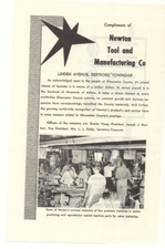 1965 Newton Tool and Manufacturing Co. Advertisement Deptford Township, New Jers picture