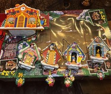 Disney Mickey’s Clock Shop Animated Musical Lights 1993 Singing Cuckoo WORKING picture