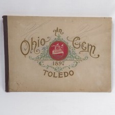 An Ohio Gem Antique 1897 Toledo Local Business History Book Mercantiles picture