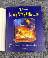 Vintage 1998 Disney's Family Story Collection 75 Fables Hardcover w/ Dust Jacket picture