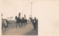 H92/ Native American Indian Postcard c1910 RPPC Photo Horse Chief 11 picture