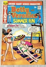 Betty and Veronica Summer Fun #236 - Archie Giant Series - Dan DeCarlo Cover picture