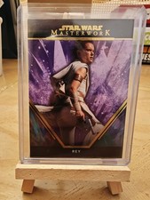 2024 Topps Star Wars Masterwork REY Base Purple #d 15/50 picture