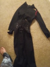 WW2 US Navy Dress Blues Uniform Cracker Jack Pants Wool Top & Cap picture