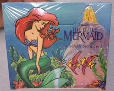 Disney's The Little Mermaid Collectible Story Cards Factory Sealed Box - 1991 picture