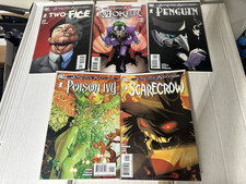 Joker's Asylum 1-5 Complete Set 2008 Poison Ivy Scarecrow Penguin Two Face picture