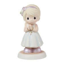 Precious Moments Figurine Blessings On Your 1st Communion Blonde Girl 222021 picture