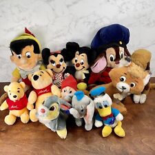 Vintage 1970’s-80’ Walt Disney Character Productions Mickey Various Plush CLEAN picture