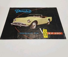 1959 Daimler SP250 Dart V8 Roadster Original Vintage Sales Brochure picture