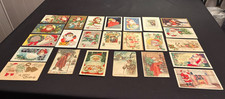 Big~Lot of 10~Antique~SANTA CLAUS~Christmas Postcards~Great Variety~Vintage~r544 picture