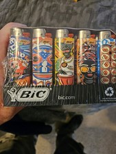 50 Full-size Bic Disposable Lighters Tray picture