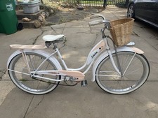 1953 Schwinn Pink starlet ladies bicycle 26” with Basket.  In great condition picture