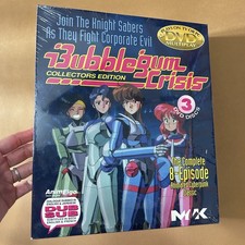 Bubblegum Crisis Collector's Edition 3-Disc DVD Anime MVM AnimEigo Sealed picture