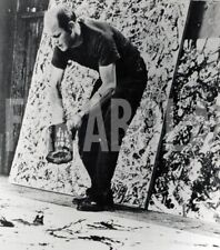 Vintage Press Photo USA, L'Artist JACKSON Pollock, Yr 50, print 9 3/8x7 1/8in picture
