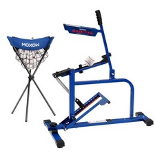 MOXOW Sagitta Baseball & Softball Pitching Machine with Ball Caddy - Portable... picture