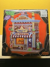 Lemax Spooky Town Frosty’s Ice Scream Shop Lighted Building #25370 NEW 2012 picture