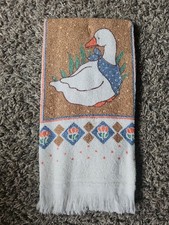 Vtg Cannon Country Duck Goose Towel Hand Dish USA Cottage Core New  picture