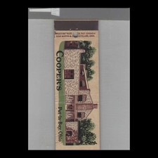 Matchbook Cover - Full Length - Cooper's Restaurant Put In Bay, OH picture