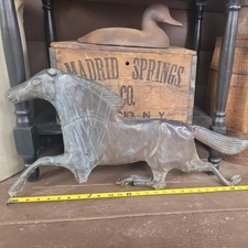 Copper Horse 27” Antique picture