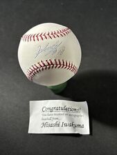 HISASHI IWAKUMA - Autographed MLB Official Rawlings Baseball - Seattle Mariners picture