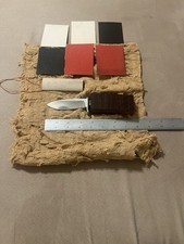 1970’s Morseth Knife Kit NOS Complete With All Original Parts + Spacer Material picture