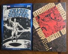 Steranko Nick Fury, Agent of SHIELD & Buscema Surfer Artisan Editions IDW SC New picture