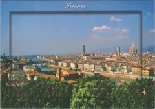 Florence Panorama of Florence from Piazzale Michelangelo Edizioni la Postcard picture
