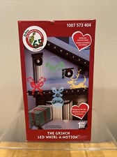 Gemmy LED LightShow DR. Seuss Projector Whirl A Motion Grinch LED Projector picture