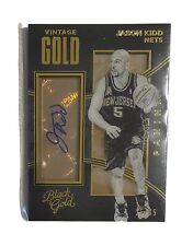 /65 Jason KIDD 2015-16 Panini BLACK GOLD NBA Basketball VINTAGE CAR Nets HOF picture