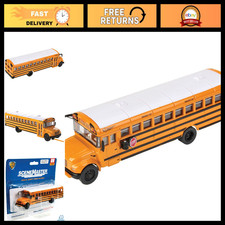 Yellow International CE School Bus Model - Unisex Kids Toy Vehicle, Realistic De picture