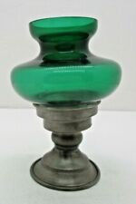 Vintage Gilde Zinne Pewter and Glass Candle Holder picture