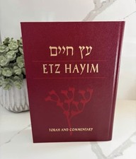 Vintage Etz Hayim Torah Commentary Rabbinical Assembly JPS Hardcover 2001 picture