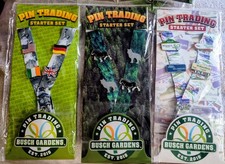Vintage BUSCH GARDENS TRADING PIN New 2019 Flags , Animals, & Destinations. picture