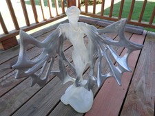 VINTAGE Mirage LTD Bohemia ACRYLIC Frosted Nude Sculpture Lucite Figurine