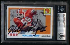 William Perry #7 signed autograph 2005 Topps All American Trading Card BAS picture